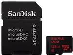 SanDisk Ultra 128GB Class 10 microSDXC Memory Card + Adapter - US $65.04 (~ NZ $99.50) Delivered @ Amazon