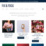 20% off Storewide (For All Orders Over $10) @ Fix and Fogg