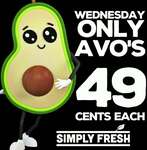 Avocados $0.49 Ea. @ Simply Fresh, Northcote