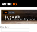 Win 1 of 4 Tui Garden Tidy Packs @ Mitre 10 (Mitre 10 Club Membership Required)