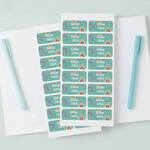 Free 32 Custom Name Stickers - Medium (Normally $16) + Shipping from $6.50 @ Hippo Blue