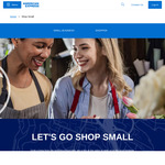 Spend $10 at Participating Small Businesses, Receive $5 Credit to Your Account (Up to 5 Times) @ American Express