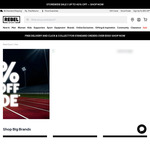 Up to 40% off Storewide (Exclusions Apply) + $6 Shipping ($0 C&C/ in-Store/ $150 Order) @ Rebel Sports