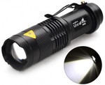 Ultrafire Cree Q5 300 LM LED Flashlight with Zooming Focus for USD $2.99 (~NZD $4.15) + Free Shipping @ Zapals