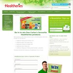 Win 1 of 6 Healtheries Prize Packs