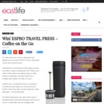 Win an ESPRO Travel Press from Eastlife