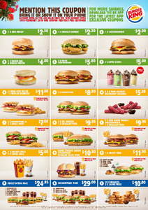 Burger King Coupons Chesseburger 2.00 BBQ Rodeo 2.50 Nugget Burger 2.50 More ChoiceCheapies