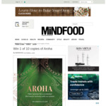 Win 1 of 10 copies of Aroha from Mindfood