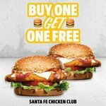 Buy One Get One Free Santa Fe Chicken @ Carls Jr