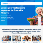 Flybuys Extras Free Marketing Package Valued at $4,500 for Restaurants, Cafes etc @ Flybuys