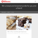 Win a Flour and Dough Bread and Brownie Bundle (One for You, One for Friend) @ Vodafone Rewards (Vodafone Customers Only)