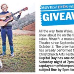 Win a Double Pass to Hiraeth (a Musical Comedy), Oct 3, from The Dominion Post [Wellington]