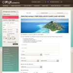 Win 1 of 9 International Flights from Fiji Airfares