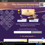 Free 1 Month QEEQ Diamond Membership: Example Benefit - Extra 7% Genius Discount at Booking.com @ QEEQ