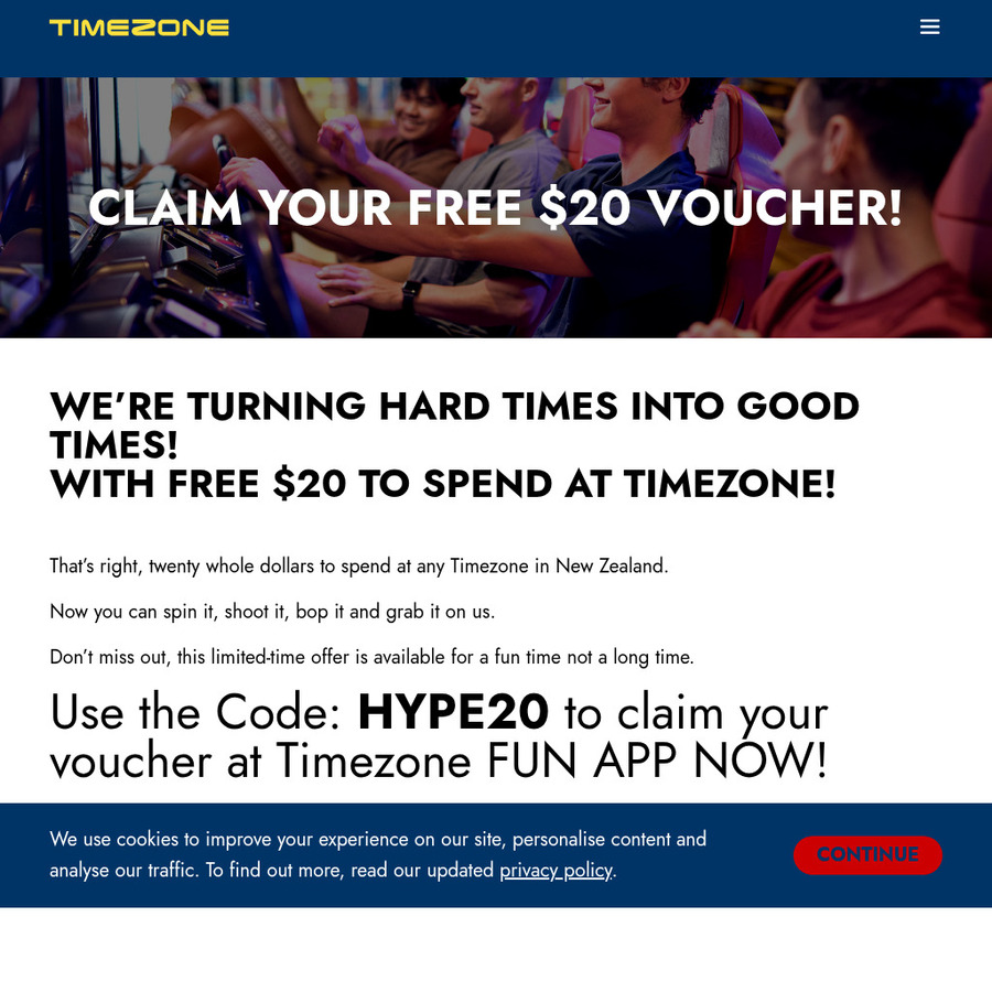 Voucher Code Load Free $20 Arcade Credit Voucher or Load $40 for $120 Credit (Redeemable ...