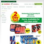 Countdown Two Day Sale: Nescafe Coffee $3.79, 6pk Sausages $4.50, Banana Bread $2.90 + More