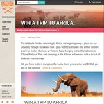 Win Return Flights for 2 to Botswana, 9-Day Safari, Accomodation from Geckos Adventures