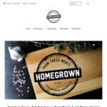 $15 off Your Order of Lamb and Beef Products (starting at $150) @ Homegrown Farm Fresh Meats