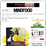 Win 1 of 4 Weleda Evening Primrose Face Care Sets from Mindfood