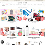 $10 off @ Onceit (Min Spend $50)