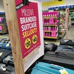 Branded Ex-Display Suitcases (Small $20, Large $40) @ Crackerjack (Westgate Store ONLY)