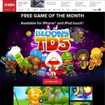 [iOS] IGN Free Game of The Month: Bloons Tower Defense 5 (Save $3.79/ $6.49)