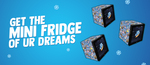 Win 1 of 3 Custom-wrapped UP&GO Mini-fridges @ Up&Go