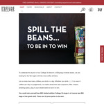 Win 2x L'affare College St Whole Beans 500g + 2x Limited Edition College St Mugs (16 Prizes, One for Each Region) @ L'affare