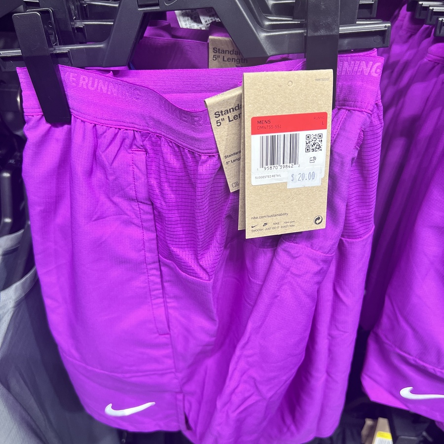Nike Dri FIT Stride 5 Running Shorts Violet S L XL XXL 12 Nike Dri FIT Stride 5 Running Shorts Violet S L XL XXL 12