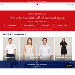 Extra 40% off Already Reduced Styles + Additional 10% off for VIP + $7.95 Delivery (Free over $100 Order) @ Tommy Hilfiger