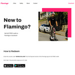 $10 Free Credit for Customers who Haven’t Ridden in Last Calendar Year (Unlock Fee Applies) @ Flamingo Scooters