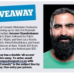 Win a Double Pass to Coastal Comedy Midwinter Festival in Kapiti from The Dominion Post