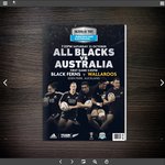 All Blacks Vs Australia Match Programme (22/10) Free Download (Normally $10)