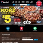 30% off Pizza + $2 Sides + Cheaper Everyday Menu $3.99 + More @ Domino's