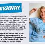 Win a Double Pass to A Doris Day Special from The Dominion Post (Wellington)