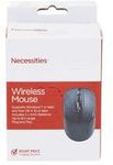 Necessities Brand Wireless Mouse Black $4.98 @ The Warehouse