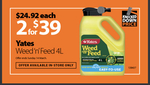Yates Weed ‘N’ Feed 4L 2 for $39 In Store @ Mitre10