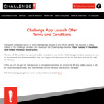 $0.25 off Per Litre of Fuel (One Use Per Member) @ Challenge App (My Challenge Members Only)