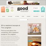 Win a 2 Night Stay at The Langham Auckland, Breakfast, Dinner for 2 from Good Mag