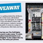 Win a Whittaker's The Full Eighty Chocolate Pack from The Dominion Post