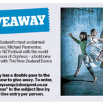 Win a Double Pass to Orpheus from The Dominion Post (Wellington)