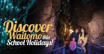 Win a Pass for a Family of 4 to The Waitomo Glowworm Caves (Worth $127) from Kiwi Families
