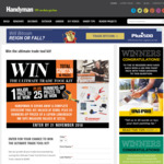 Win a Crescent Tools Prize Pack Valued at $2,000 or 1 of 25 Lufkin Tape Measures from Handyman