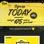 Join Flick (Electricity Provider) and Get $75 Cash Back