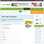 Win 1 of 10 $20 Columbus Coffee Voucher + a Pack of Freshly Roasted Coffee Beans @ Healthy Food
