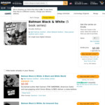 [Kindle, eBook] Free - Batman Black & White (Neil Gaiman, 5 Book Series) @ Amazon