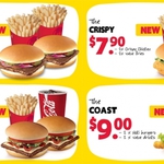 New Wendy's Deals: 2 Burgers & 2 Fries $6.90, 2 Hoki Burgers & 2 Drinks $9 + More