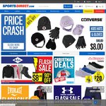 FREE Express Shipping No Minimum Spend (Save $27), Shorts from $3, T-Shirts from $3.50 @ SportsDirect