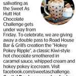 Win 2  Road House Bar & Grill's Hot Chocolates from The Dominion Post (Wellington)