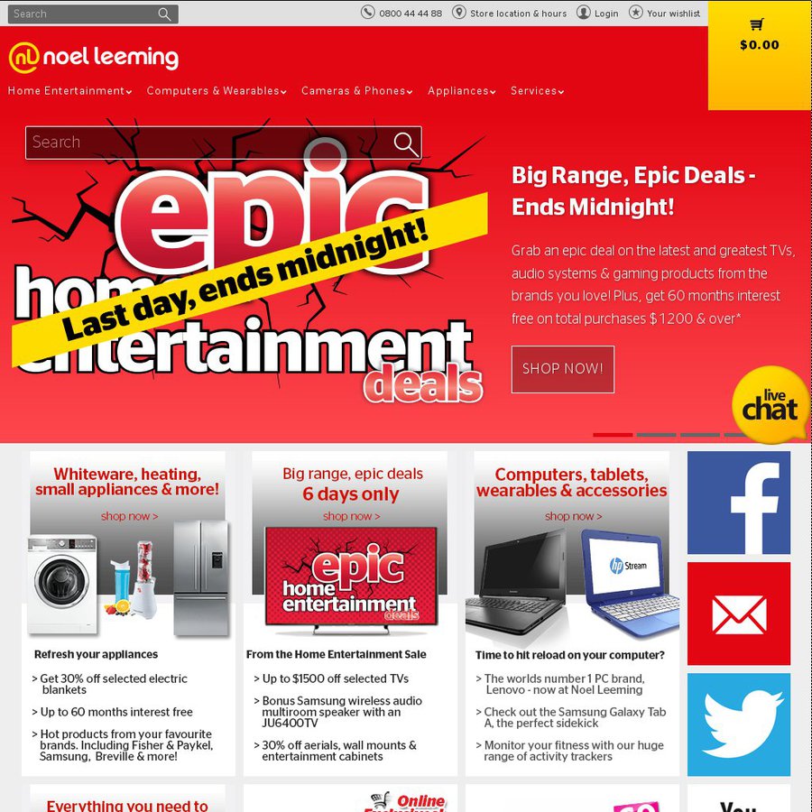 Noel Leeming Free Shipping Code ChoiceCheapies